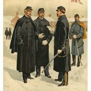 Capes In Winter - 1888 - Snow Apparel By Henry Alexander Ogden - Art Print