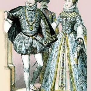 Carl IX and Lenora by Richard Brown - Art Print