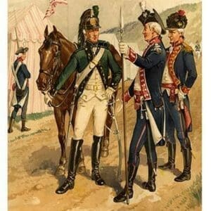 Cavalry Panache - 1799 - 1802 - Mobile Infantry By Henry Alexander Ogden - Art Print