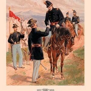 Cavalry and Dragoons by Henry Alexander Ogden - Art Print