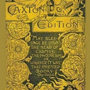 Caxton Edition - Art Print