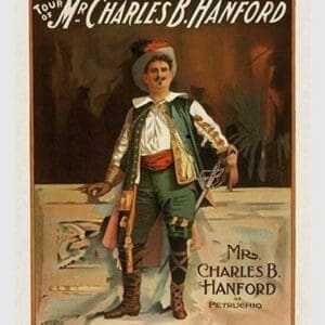 Charles B. Harford in Taming of the Shrew by U.S. Lithograph Co. - Art Print