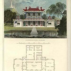 Chinese Residence by Richard Brown - Art Print