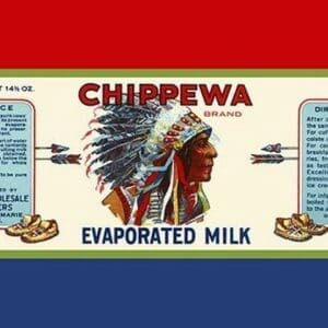Chippewa Brand Evaporated Milk - Art Print