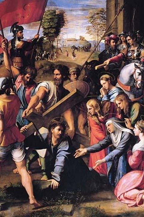 Le Christ portant la croix par El Greco Poster Print