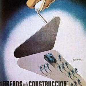 Construction Workers Enlist in the Fortification Battalions by Melenderas - Art Print