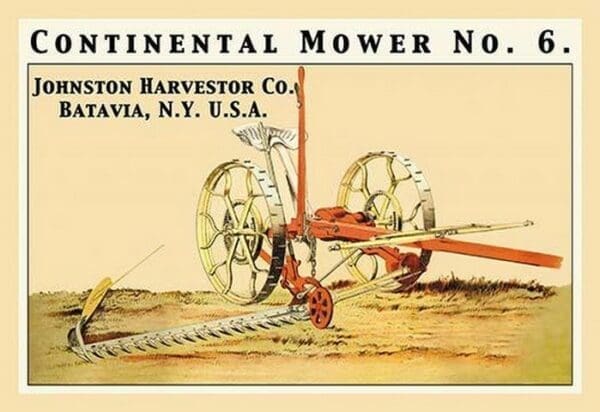 Continental Mower No. 6 - Art Print