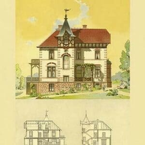 Country Home in Freiburg by Vittoli #2 - Art Print
