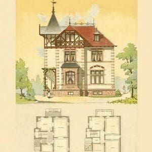 Country Home in Freiburg by Vittoli - Art Print
