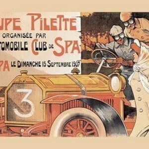 Coupe Pilette - Art Print