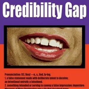 Credibility Gap by Wilbur Pierce - Art Print