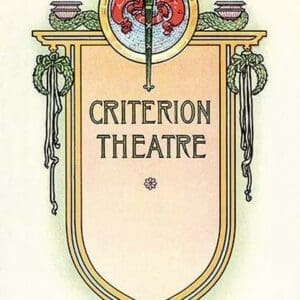 Criterion Theatre - Art Print