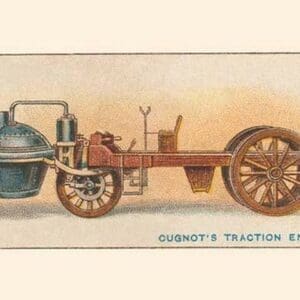 Cugnot's Traction Engine - Art Print