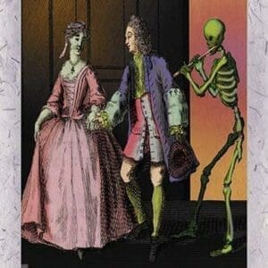 Death Comes to a Couple - Art Print