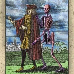 Death Guides a Nobleman - Art Print