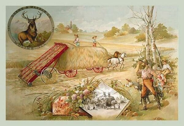Deere Hay Loader - Art Print