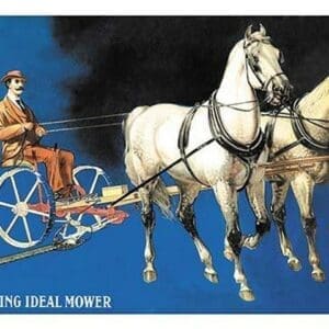 Deering Ideal Mower - Art Print