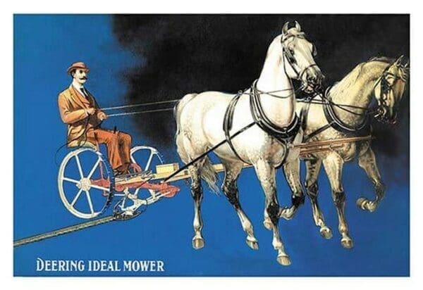 Deering Ideal Mower - Art Print