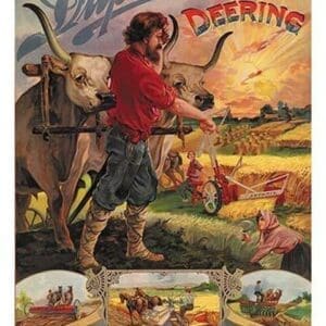 Deering Plows - Art Print