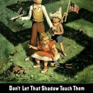Don t Let That Shadow Touch Them - Art Print