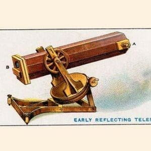 Early Reflecting Telescope - Art Print