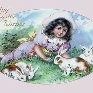 Easter Girl - Art Print