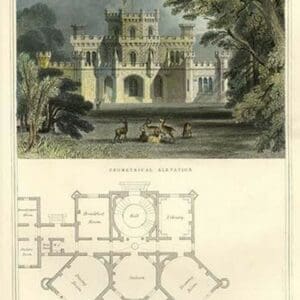 Edwardian Style Plantagenet Castle by Richard Brown - Art Print