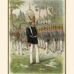 Emperor Alexander - Regiment of Grenadier Guards by G. Arnold - Art Print