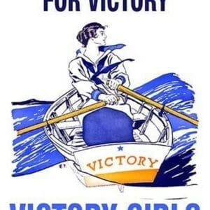 Every Girl Pulling for Victory by Edward Penfield - Art Print