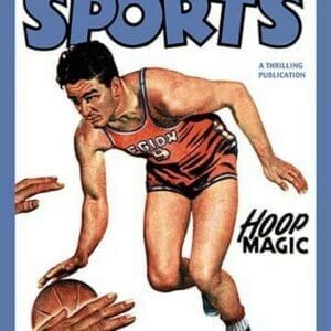 Exciting Sports: Hoop Magic - Art Print