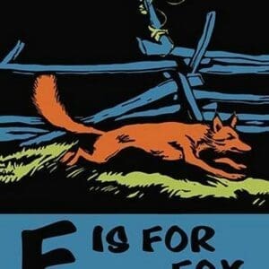 F is for Fox by Charles Buckles Falls - Art Print