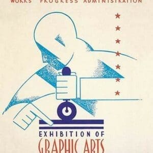 Federal Art Project: Exhibition of Graphic Arts by WPA - Art Print