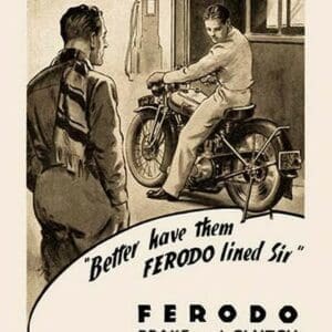 Ferodo Brake and Clutch Linings - Art Print