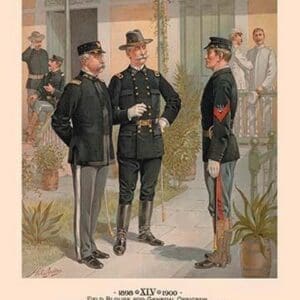 Field Blouse for General Officers; Undress Uniform for Officers and Enlisted Men; White Cap and Summer Coat and Trousers for Officers by Henry Alexander Ogden - Art Print