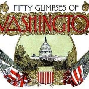 Fifty Glimpses of Washington D.C. - Art Print