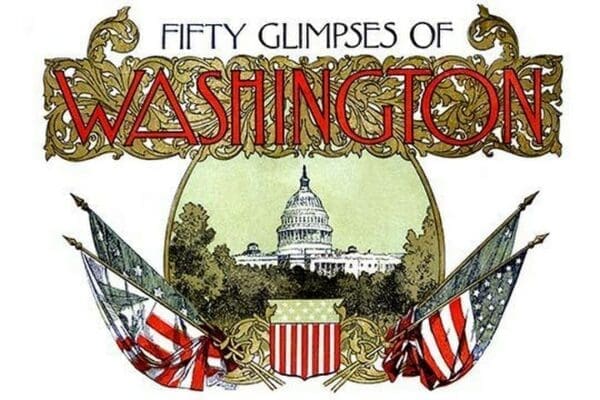 Fifty Glimpses of Washington D.C. - Art Print