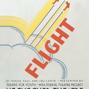 Flight at the Heckscher Theatre by WPA - Art Print