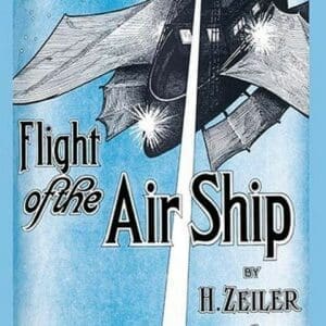 Flight of the Air Ship - Art Print