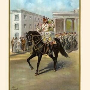 Garde de Corps - Kettle Drummer & Regimental Band by G. Arnold - Art Print
