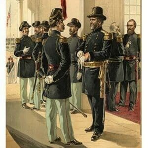 General Reception - 1862 - 1871 - At Headquarters By Henry Alexander Ogden - Art Print