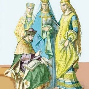 German Cleric and Princesses