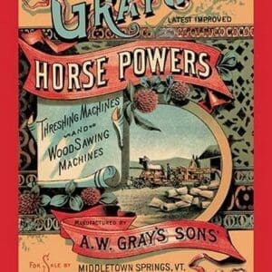 Gray's Horse Powers - Art Print
