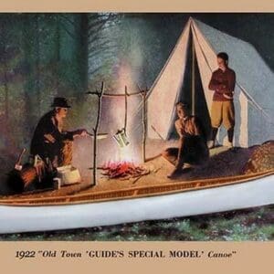 Guide's Special Model Canoe - Art Print