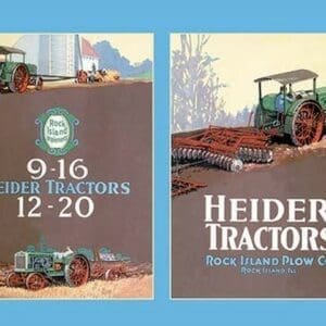 Heider Tractors - Art Print