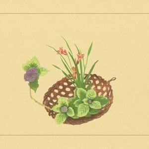 Hydrangea and Daylily by Sofu Teshigawara - Art Print