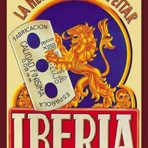 Iberia Razor - Art Print