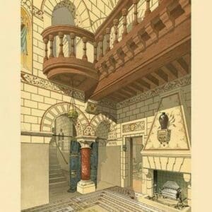 Interior - London Home - England by Burges - Art Print