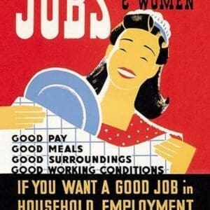 Jobs for Girls and Women by Albert Bender - Art Print