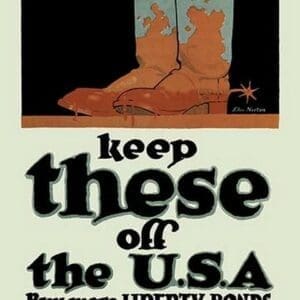 Keep These Off The USA - Art Print