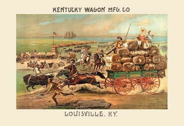 Kentucky Wagon Manufacturing Company - Art Print